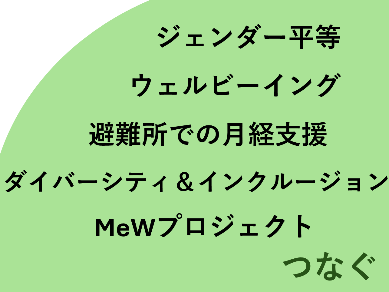 【提言】ジェンダー平等を実現する具体的な一歩として、みんなで月経について「知る・支える」を広めよう。